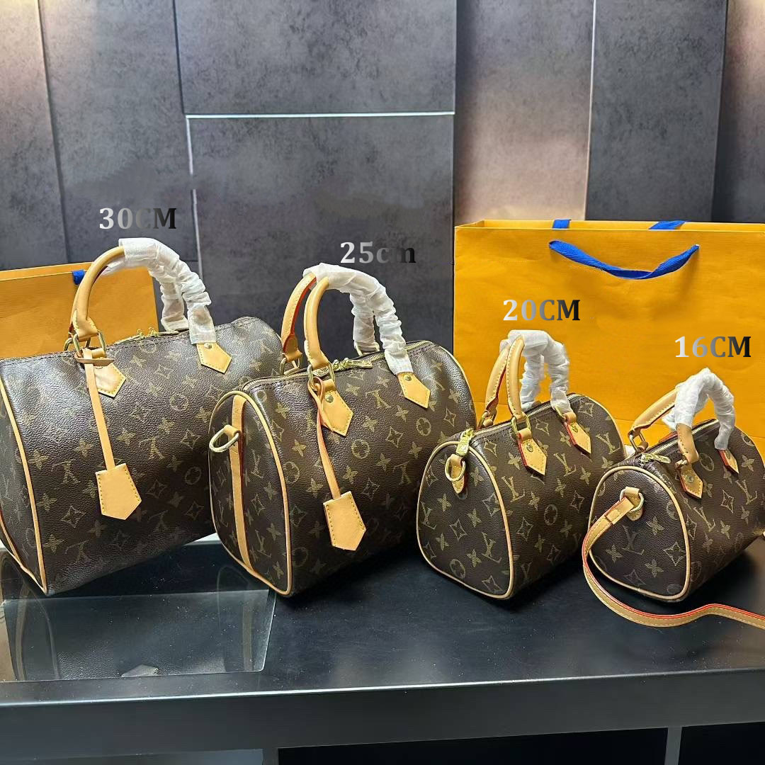 10A High Quality Luxury Handbag Designer Bag Womens Travel Bag Handbags LeatherZipper Shoulder bag Crossbody Bag Flower Checked Print Women Tote Bags With Lock