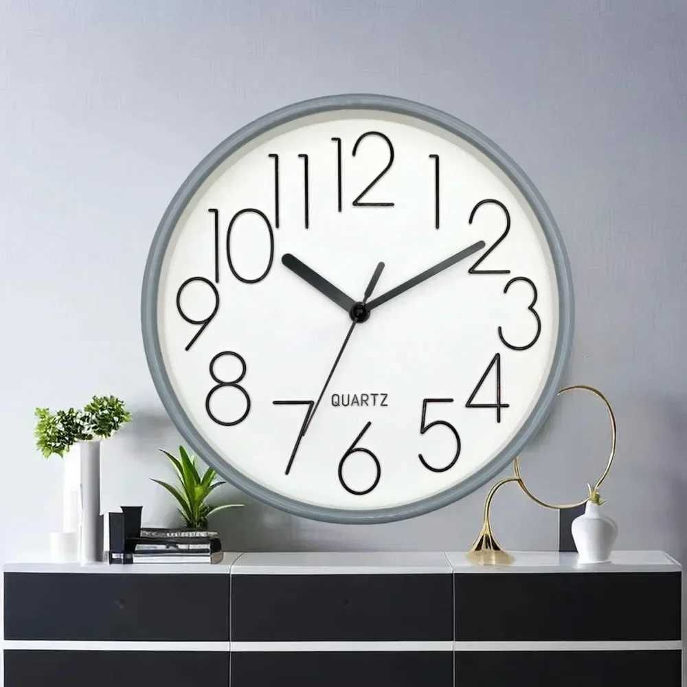 8 Silent European And American Style Wall Clock For School Office room Bedroom Kitchen Living Room Decorative Clock C251126