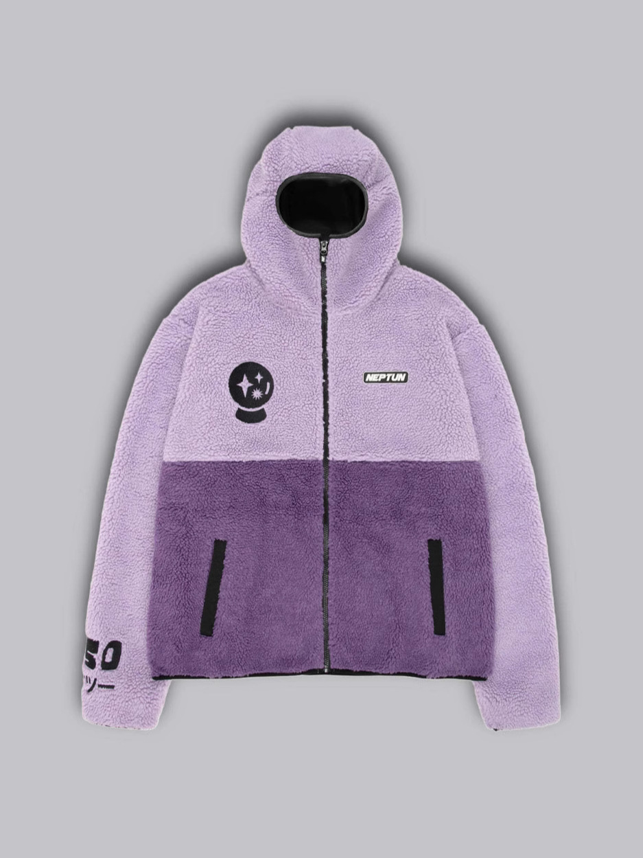 Designer Men's Hoodies Polar Fleece Ninja Mask Zipper With Personalized Embroidery Fashion Brand Rhinestone Jeans Set Hip-hop Retro Trend Y2K Men