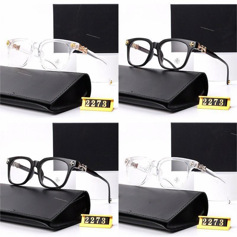 Chrome Sunglasses Cross Sunglasses For Women Glasses Frames Men New Fashion Plate Eyeglass Luxury Designer Glasses Sunglasses 2273