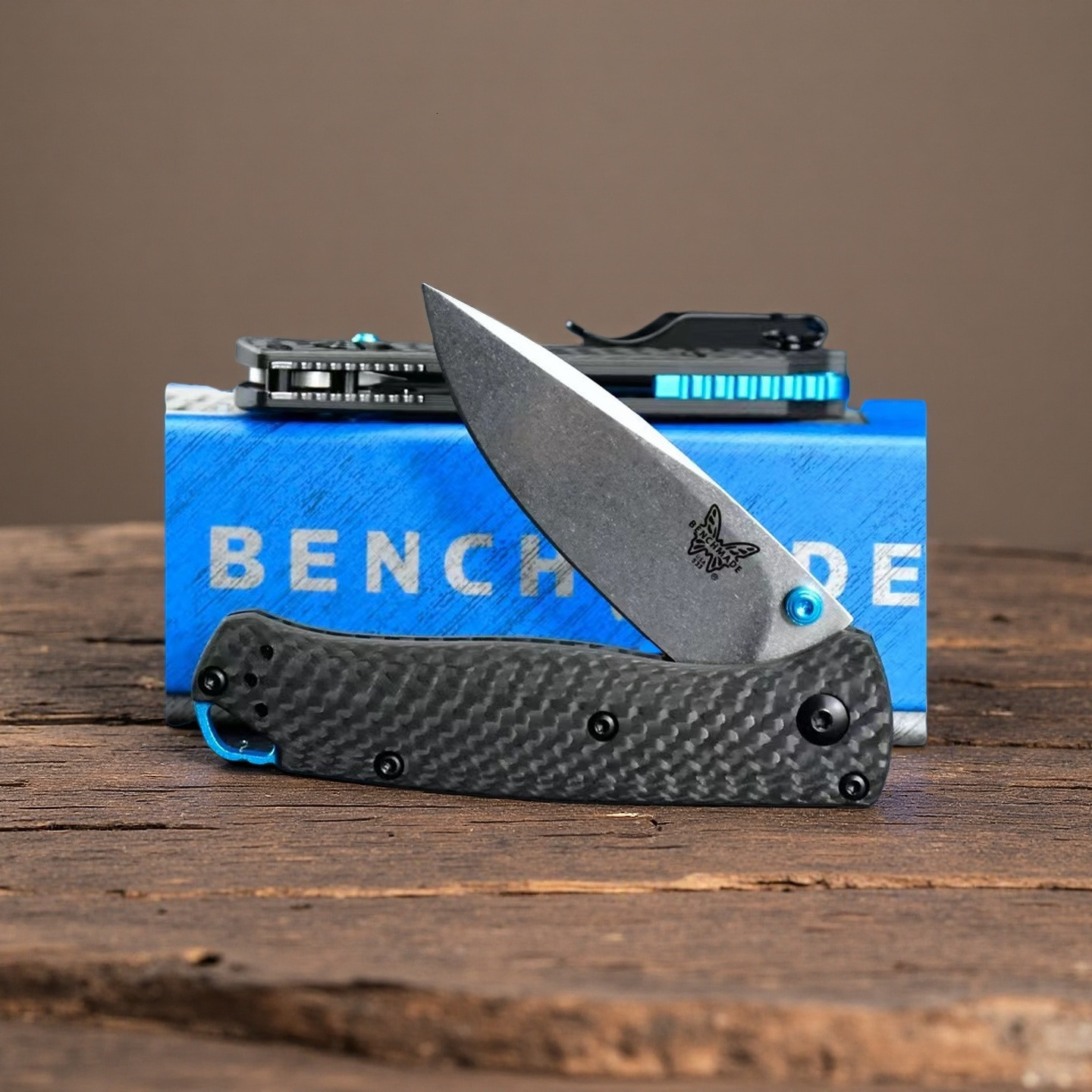 BM 535/533-3 Bugout Drop-point Blade Carbon Fiber Handle AXiS Lock Pocket Knife Tactical Folding Knives Outdoor Camping Survival