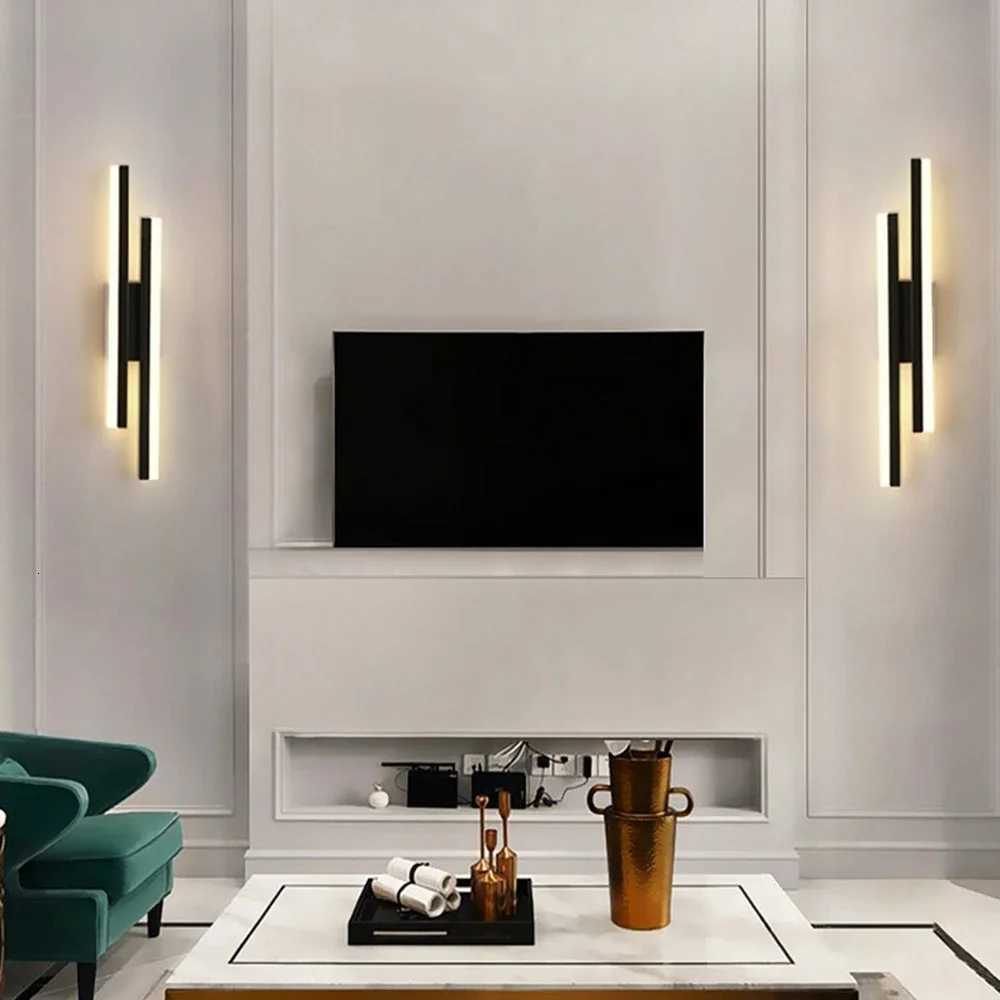 Indoor LED Wall Light Modern Minimalist Wall Lamp Iron Acrylic Bedroom Living Room Corridor Staircase Sconces Scandinavia Style M251126