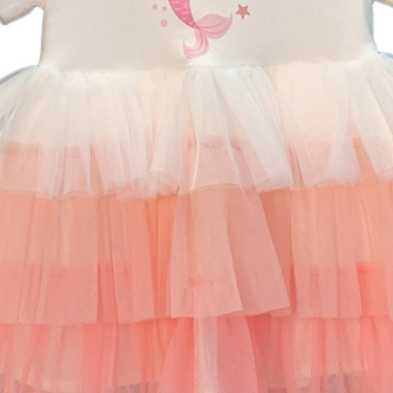 Disney Children's Summer Designer Dress Princess Skirt Birthday Party Formal Dress Beach dress girl's skirt Princess Tulle Dress Cotton Clot