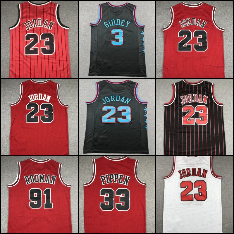 Josh Giddey Basketball Jersey 3 11 23 Zach LaVine Scottie Pippen Dennis Rodman Jerseys 8 1 33 91 Mens Youth Kids