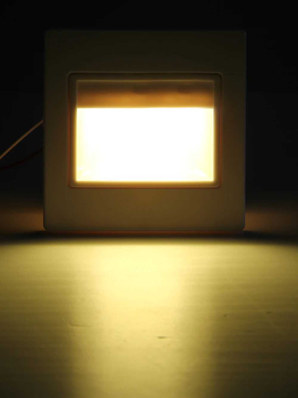 Recessed Ladder Wall Light 15W LED StairStep Lamp For Staircase Stairway Corridor Foyer Bedside Indoor Nightlight 95x95m M251126