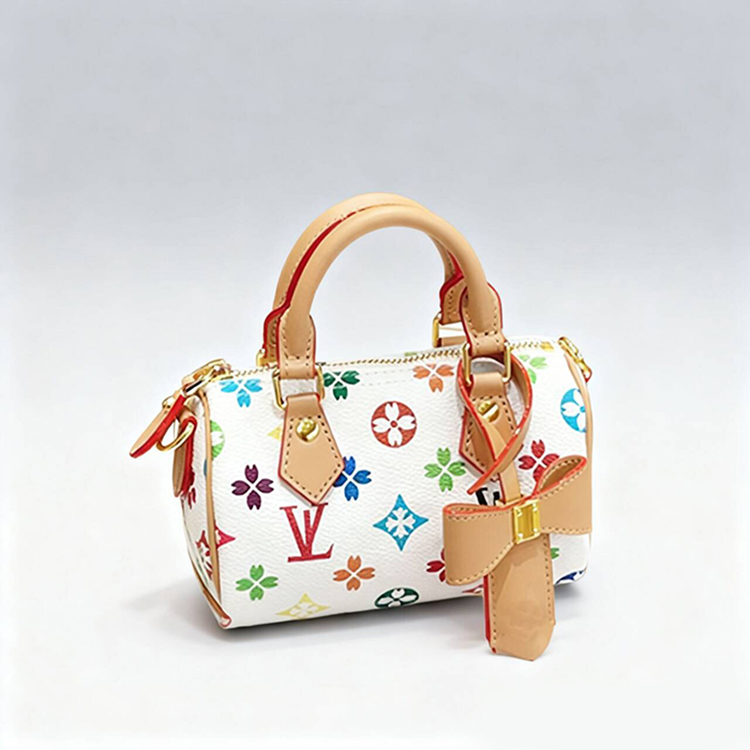 Leathers Colorful Flower Pillow Travel Bag Women Leather Designer Speedyss classics Shoulder Bags Crossbody handbags Totes pouch purse