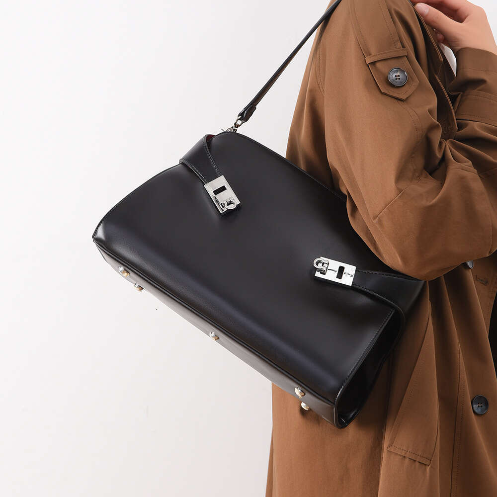 Women's New Fashion High-End Single Shoulder Underarm Bag with Loose Feel, Large Capacity Commuter Tote Bag, Cross-Border 1356