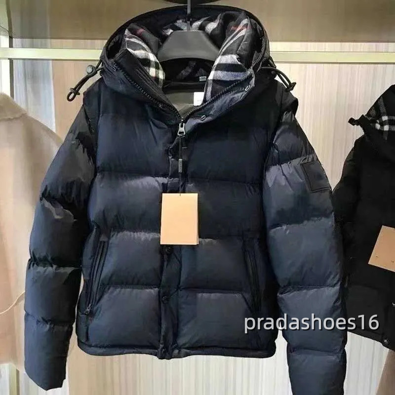 23 Winter New Men Designer Jacket Fashion Hooded Thickened Down Coat Men's and Women's windbreaker Coats thickening warm clothin top downs jackets M-5XL