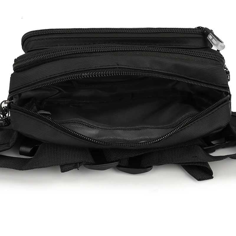 Mens Outdoor Utility Waist Bag - Multi-Pocket Toolkit Design for Phone Essentials Running Leisure Sports Fanny PackT251126