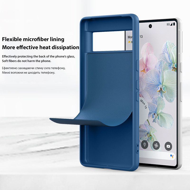 For Magsafe Liquid Silicone Phone Cases For Google Pixel 8 7 6 Pro Wireless Charging Soft Case Magnetic Charge Shockproof Cover