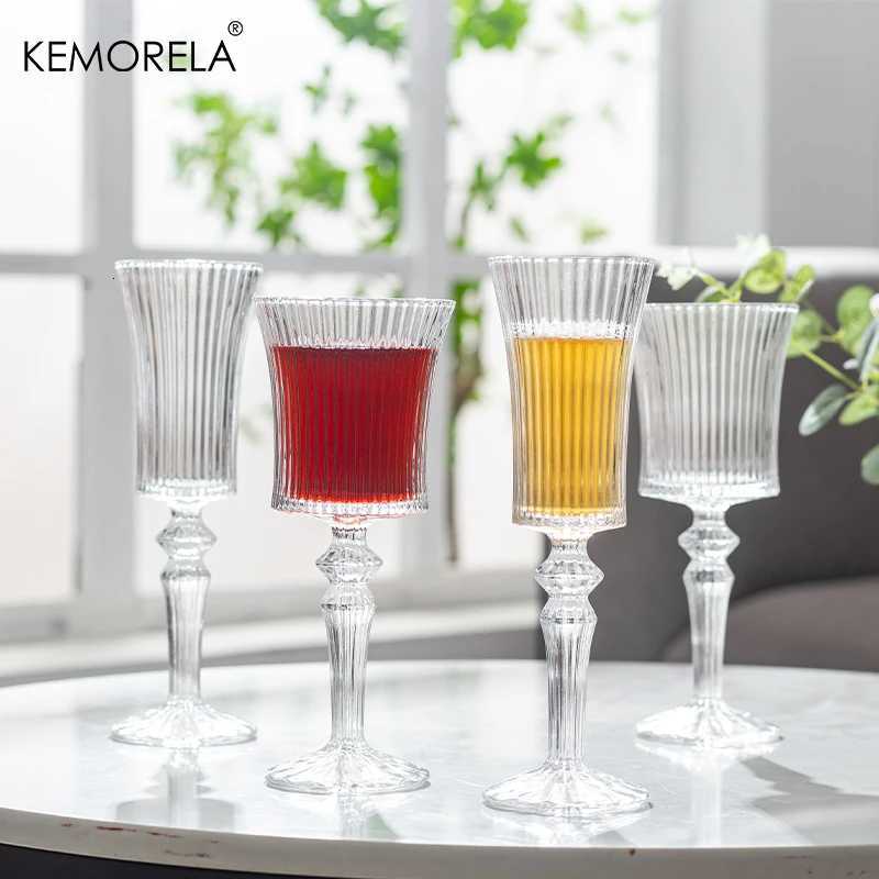 Creativity Transparent Cocktail Goblet Wine Champagne Decorative Party Bar Water Juice Wine Glass Goblet 150ML Coffee Milk Cup C251126