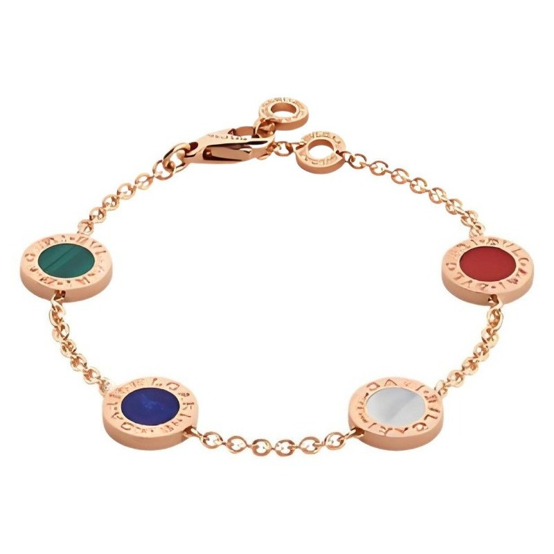 Top grade luxury pearl round rome letters designer charm bracelet for women girls classic mother of pearl red green white black colorful charms bracelets jewelry