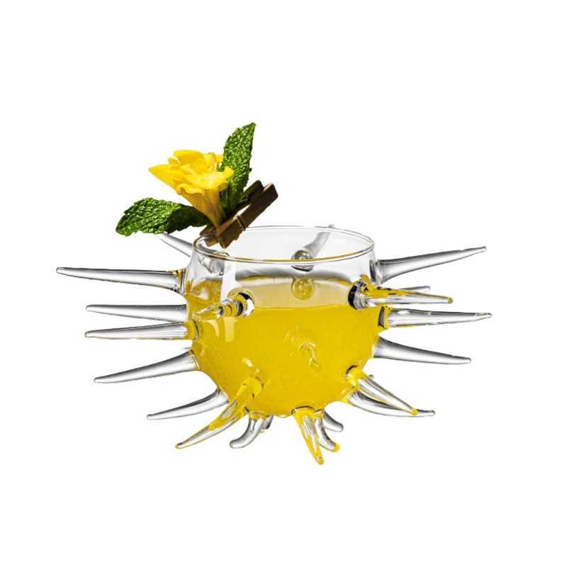 Creative Sea Urchin Shaped Cocktail Glasses Molecular Cocktail Glass Juice Glass Goblet Wine Glass Suitable For Party And Bar C251126