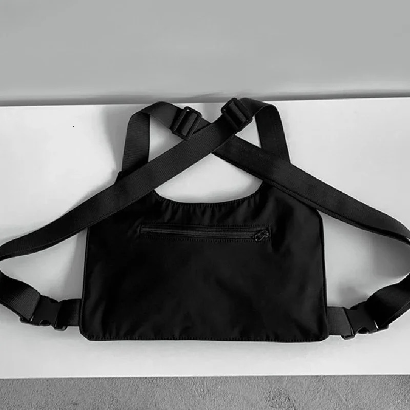 Hip-hop Streetwear Unisex Chest Rig Bag High Quality Nylon Chest Bags Multi-function Tactical Vest Backpack 251126