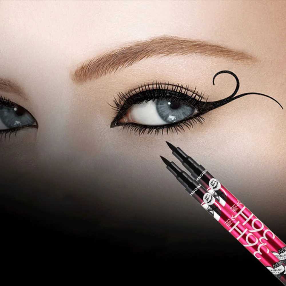 Waterproof Eyeliner Pencil 36H Long-Lasting Precision Black Liquid Eye Liner Pen Makeup Quick-Dry No Blooming Cosmetics ToolT251126