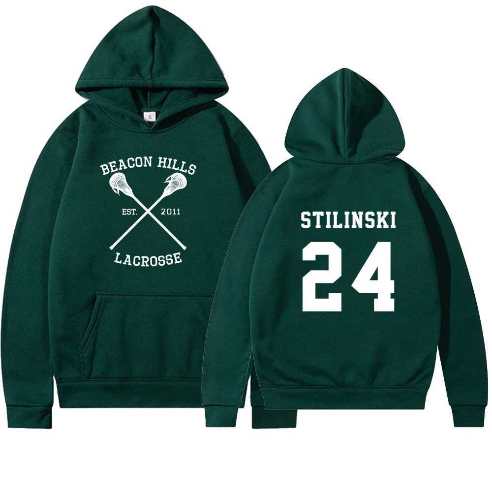 Teen Wolf Hoodie Beacon Hills Lacrosse Hoodie Stilinski 24 Teen Wolf Hooded Sweatshirt Dylan Obrien Unisex Teen Wolf Hoodies J251136