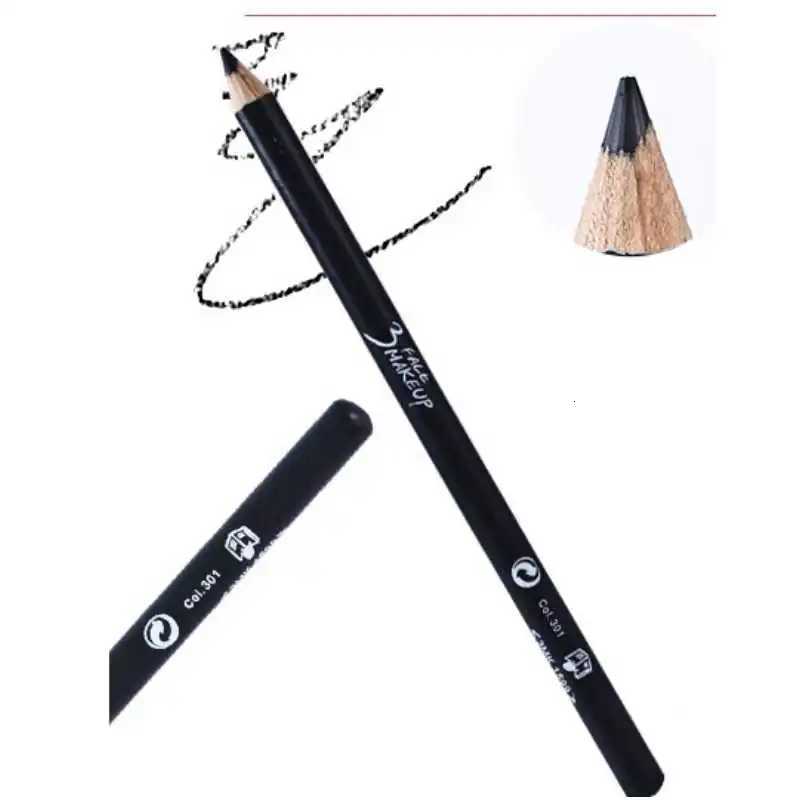 Fashion Professional Makeup Black Brown Eyeliner Eyebrow Pencil Waterproof Lasting Beauty Tool AccessoriesT251126