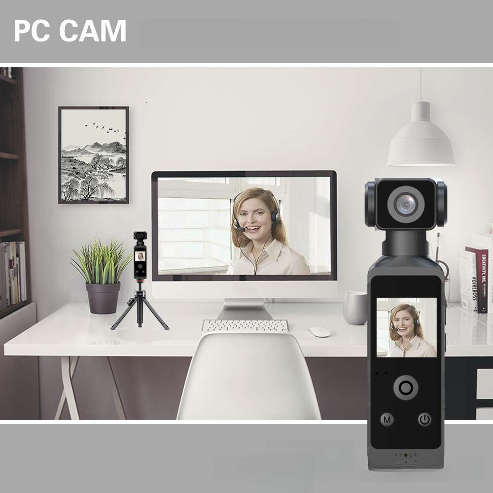 4K 5K sports pocket with 270 degree rotating lens, creative and compact, easy to carry diving camera