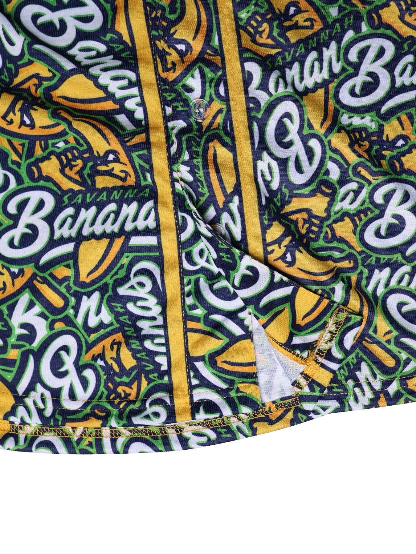 1 Savannah Yellow Bananas Baseball Jersey Sewing Embroidery High Quality Sports Outdoor Jerseys
