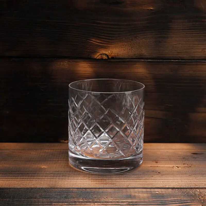 1PCS Old Fashioned Whiskey Glasses Excellent For Cocktail Bourbon Rocks Glassware 380ml Barware Pack of 2 C251126