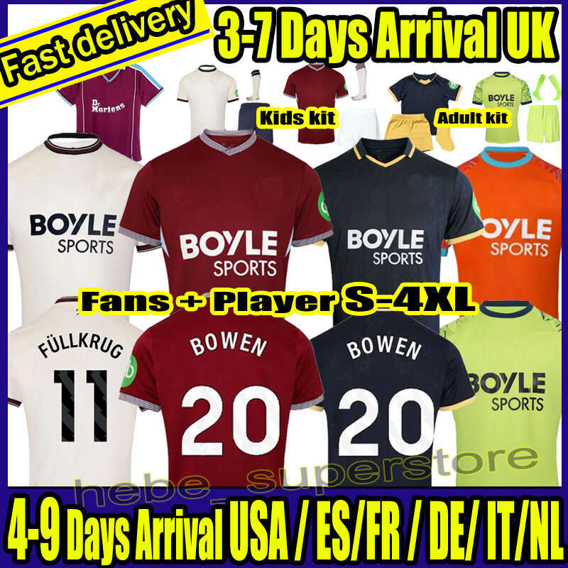 S-4XL 25 26 BENRAHMA final Soccer Jersey LIMITED EDITION SEW L.PaquetA BOWEN SCAMACCA ings LANZINI ANTONIO FORNALS EMERSON football Shirt Mens Kids WE