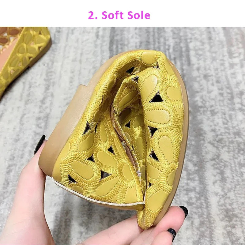 Fashion Beige Wide Flats Female Shoes Big Size 41 42 Summer Casual Soft Womens Slip on Loafers Ladies Shoes 250425