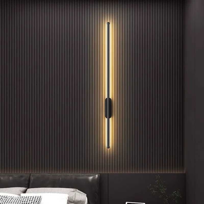 USB rechargeable LED Wall Lamp Fixture Indoor Wall Light Remote control with dimmable Tricolor No punching required Wall Lamps M251126