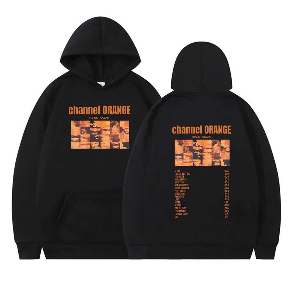 Frank Ocean Unisex Hoodie Channel Orange Sweatshirt New Album Hip Hop Streewear Hoodie Frank Ocean Long Sleeve Tops Y2K Clothes J251136