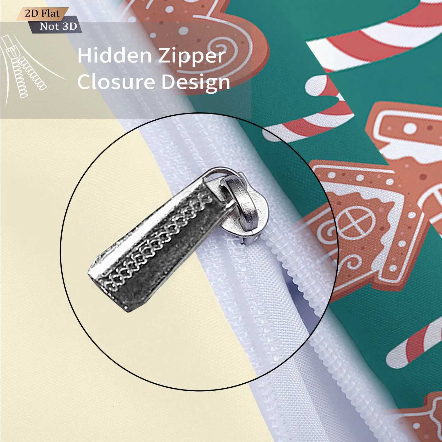 Christmas 3pcs Merry Christmas Green Printed Chipless Quilt Set Multi Size Soft Dormitory Bedding Holiday Decoration Machine Washable Y251126