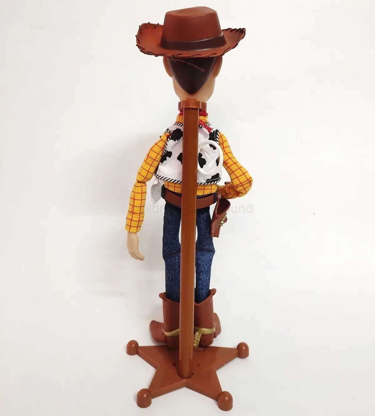 Disney Hot 40cm Pixar Toy Story Woody Action Figures English Movie Sound Character Doll Cloth Cowboy Birthday Gift For Children H251126