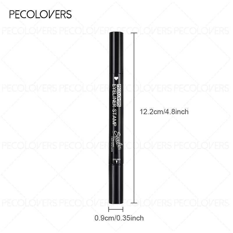 1PC Liquid Eyeliner Stamp - Waterproof Slim Gel Felt Tip with Heart Star Triangle Flower Shapes for Creative Eye MakeupT251126