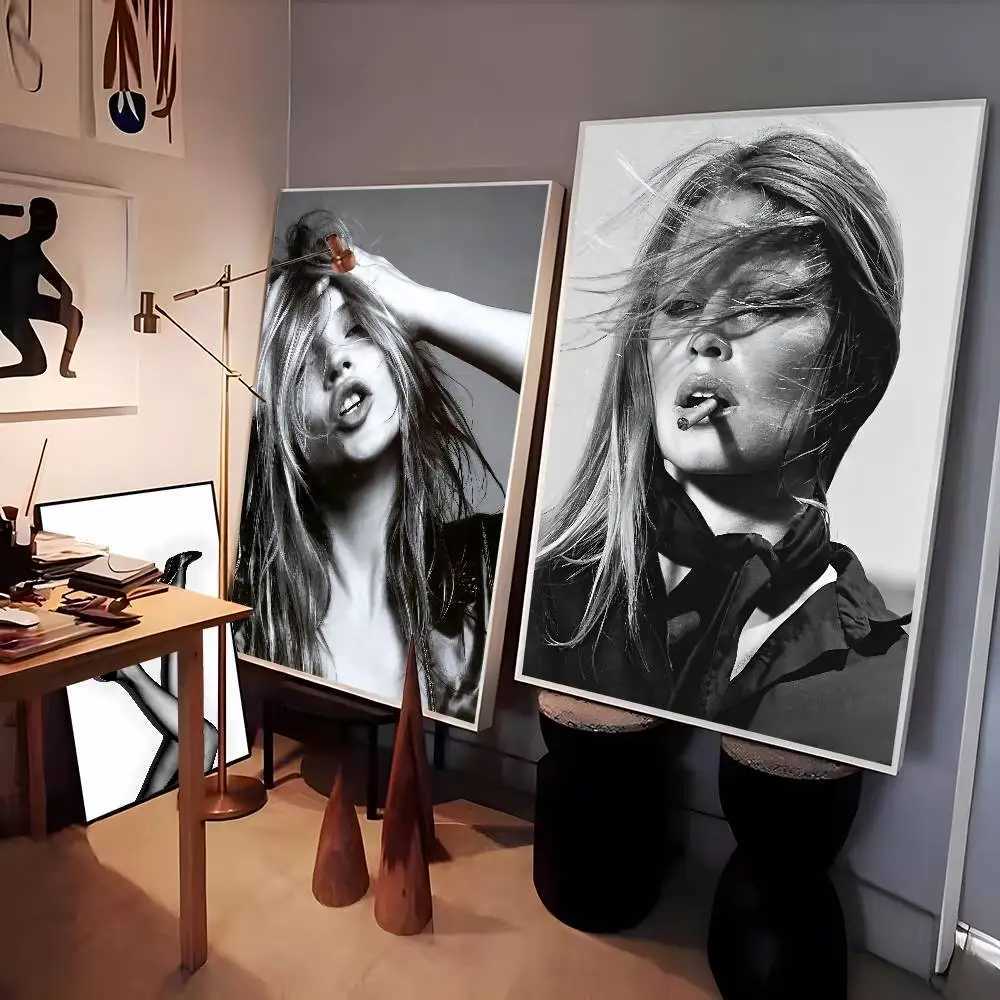 Vintage K-Kate Moss Picture Poster High Quty Print Home Decor Wall Art Mural Room Bar Decoration Y251126