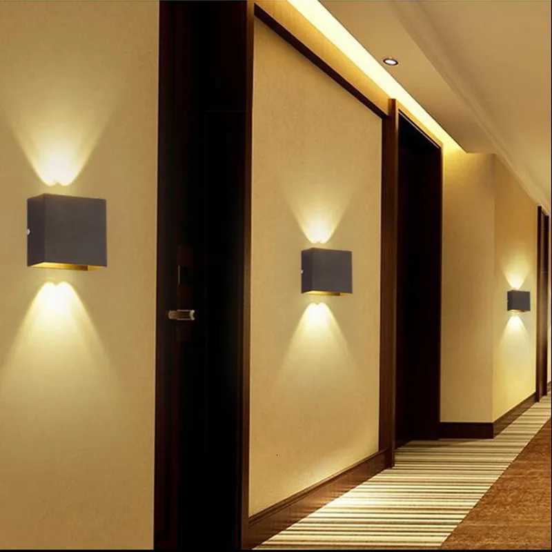 Cube COB LED Indoor Lighting Wall Lamp Modern Home Lighting Decoration Sconce Aluminum Lamp 6W 85-265V For Bedside Aisle M251126