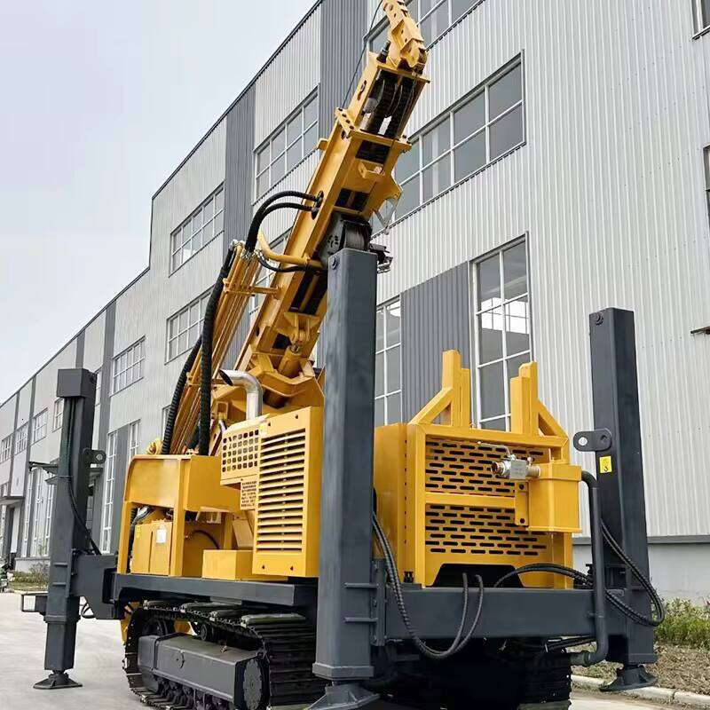 Reverse Circulation Coring Drill Rig Crawler Core Drilling Machine Drill Water Well Rig