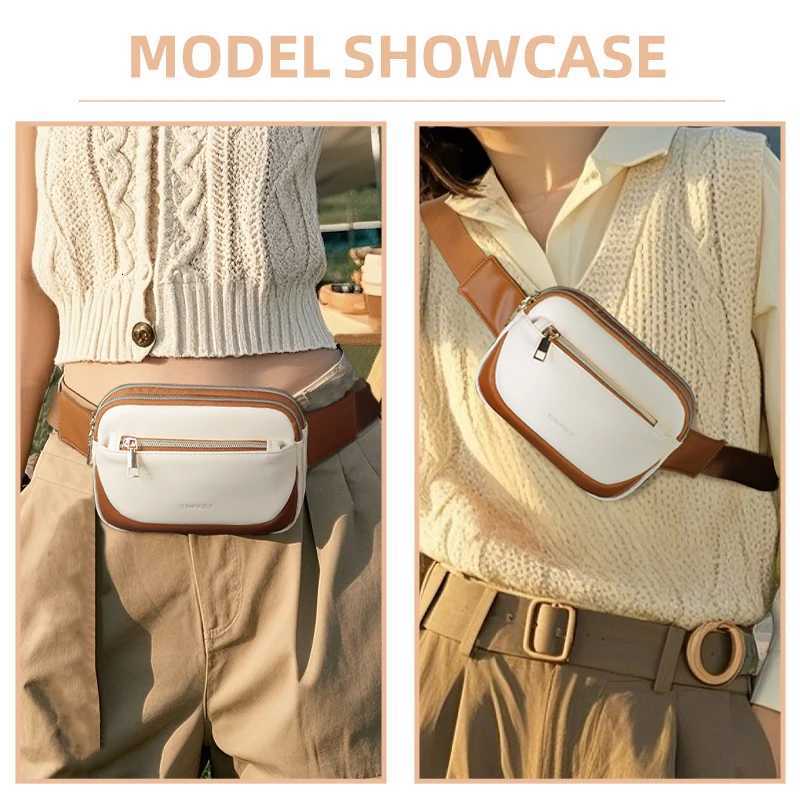 TINYAT 2025 Bohemian Lightweight Waist Bag Woman Fanny Pack Boho Crossbody Bag for Ladies Music Festival Travel Going OutT251126