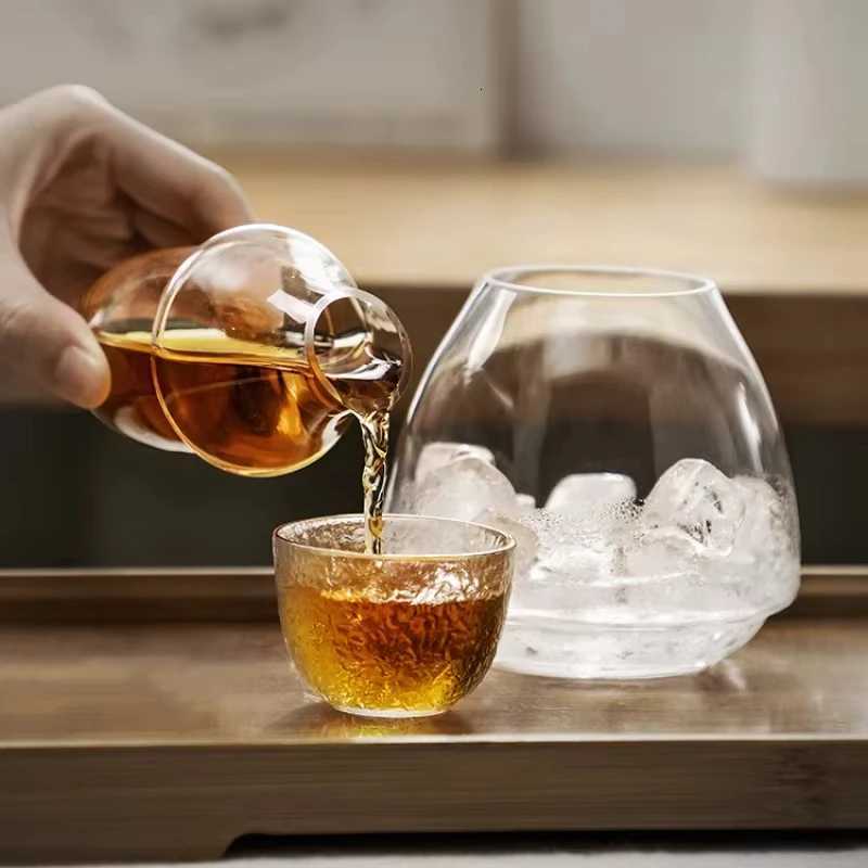 Crystal Wine Bottle Set Red Wine Glass Sake Set Rice Wine Glass White Wine Glass Warmer Hot Bottle Ice Wine Jug Wine Cooler C251126