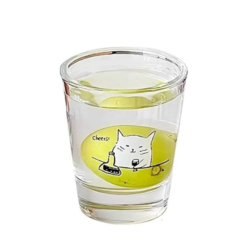Korean style Cute Shot Glass Cups Creative Small Wine Glasses CupsSoju Liquor Cup Set Ideal for Whiskey Tequila and Liquor C251126