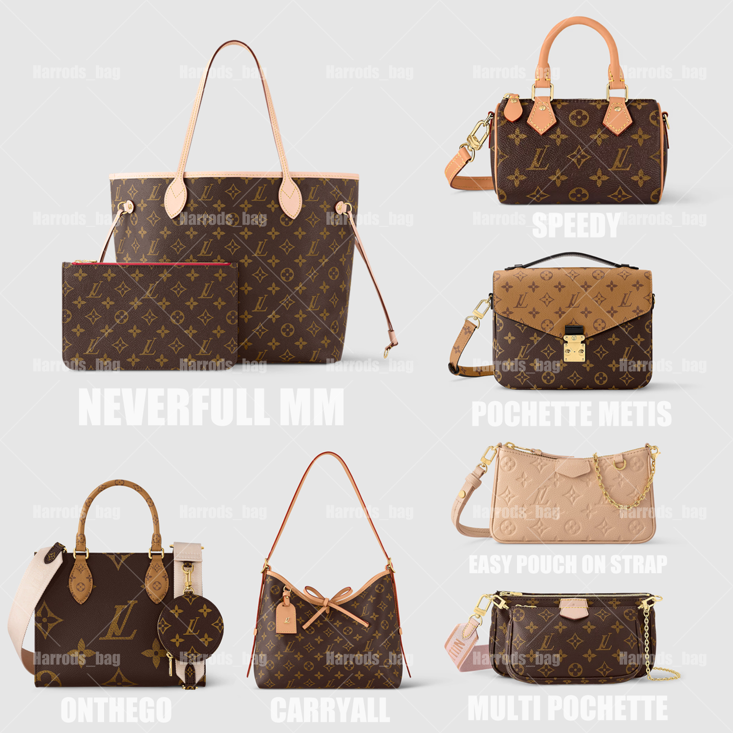 Designer Bag Luxury l0uisvu1tt0nbagg Fashion tote bag Ladies genuine leather embossed crossbody old flower chain handbags High quality shoulder bag Shopping bag