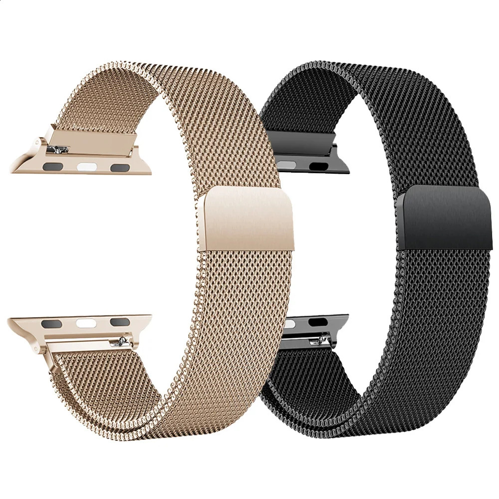 Milanese Band For Apple Watch Ultra 2 49mm 45mm mm 44mm 40 42 41mm 38mm Bracelet For Series 10 9 3 4 6 5 SE 7 8 Strap 250425