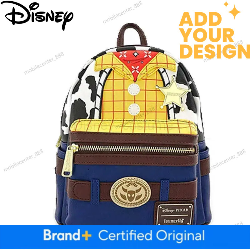 Disney custom Loungefly Pixar Toy Story Moments Finding Monsters University Scare Games Mini Coco Ernesto Cosplay Backpack X250412