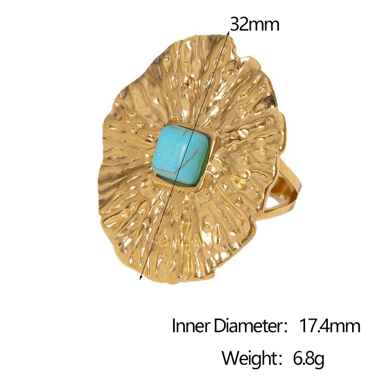 18k gold luxurious, fashionable and versatile open ring High quality gold designer diamond ring rings designer for women engagement men love ring ring - view 5