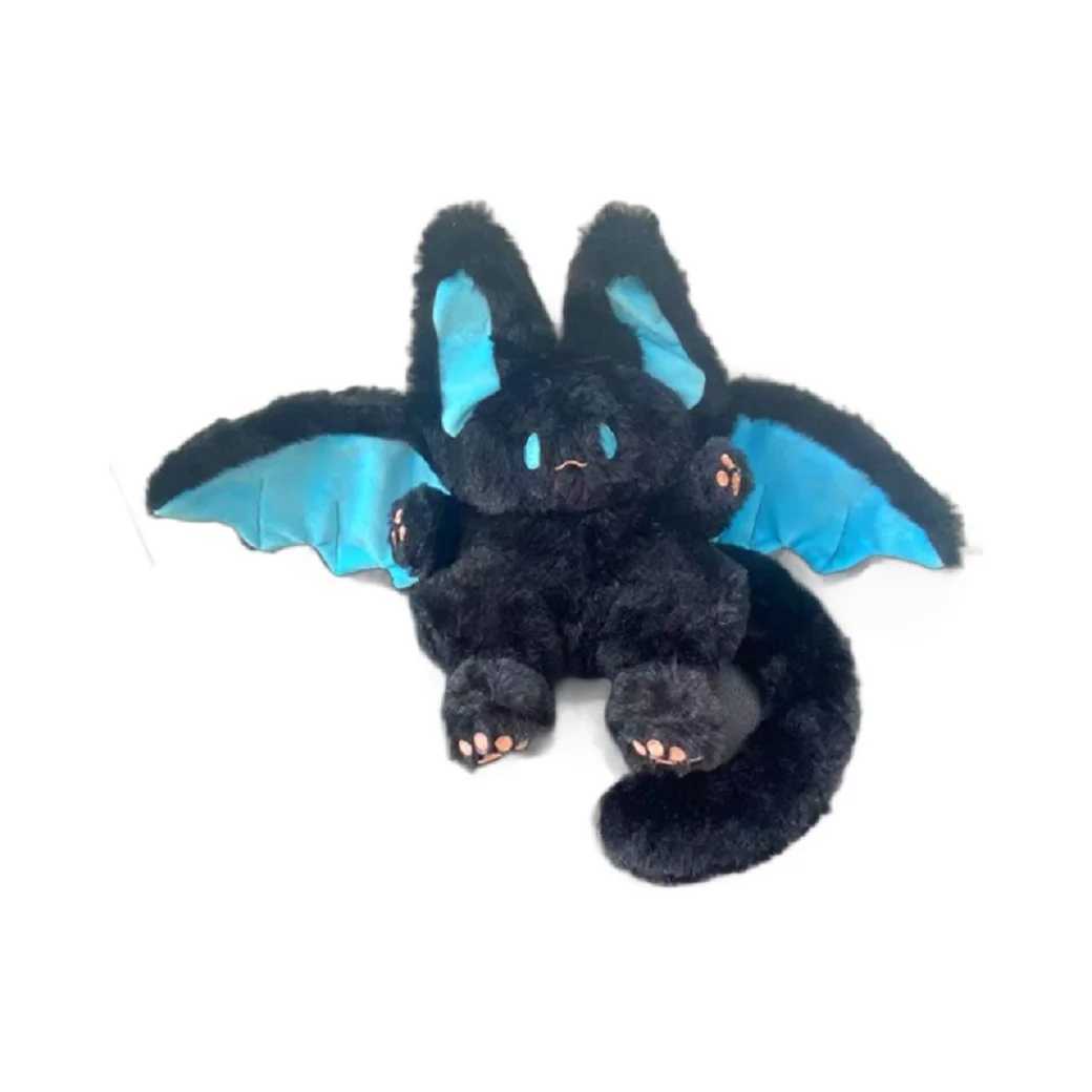 Cute Magical Spirit Rabbit Plush Winged Bat Plush Doll Toy Soft low Kaii Plushie Stuffed Girl Wen Gift C251202