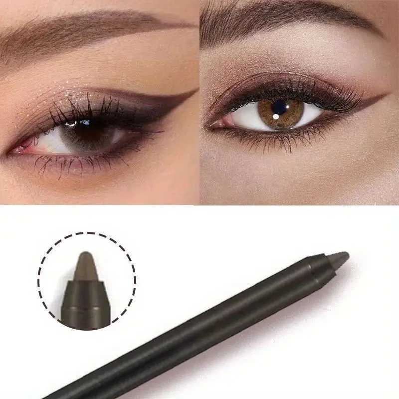 Black Brown Waterproof Eyeliner Pencil Long Lasting Easy To Wear Eye Liner Gel Matte Quick Drying Eyeliner Pen Makeup CosmeticT251126