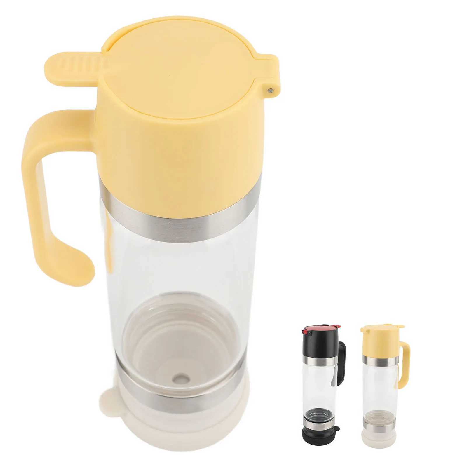 Honey Dispenser 350ml Clear Glass Syrup Dispenser with Handle Prevent Dripping Honey Container for Coffee Shops Restaurants Home Y251126