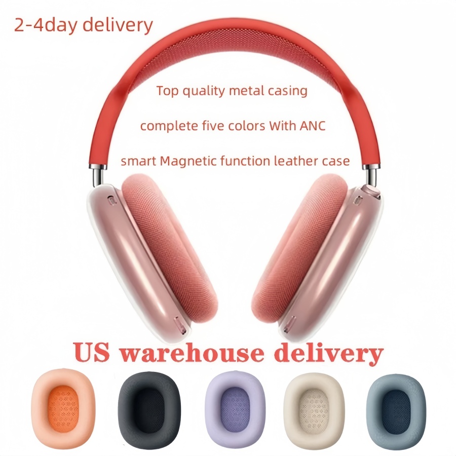 with ANC pro Max 2 3 bluetooth Headphone Accessories Transparent Solid Silicone case Air Max Pro 3 4 Wireless headphones Smart Case popup Protective Case