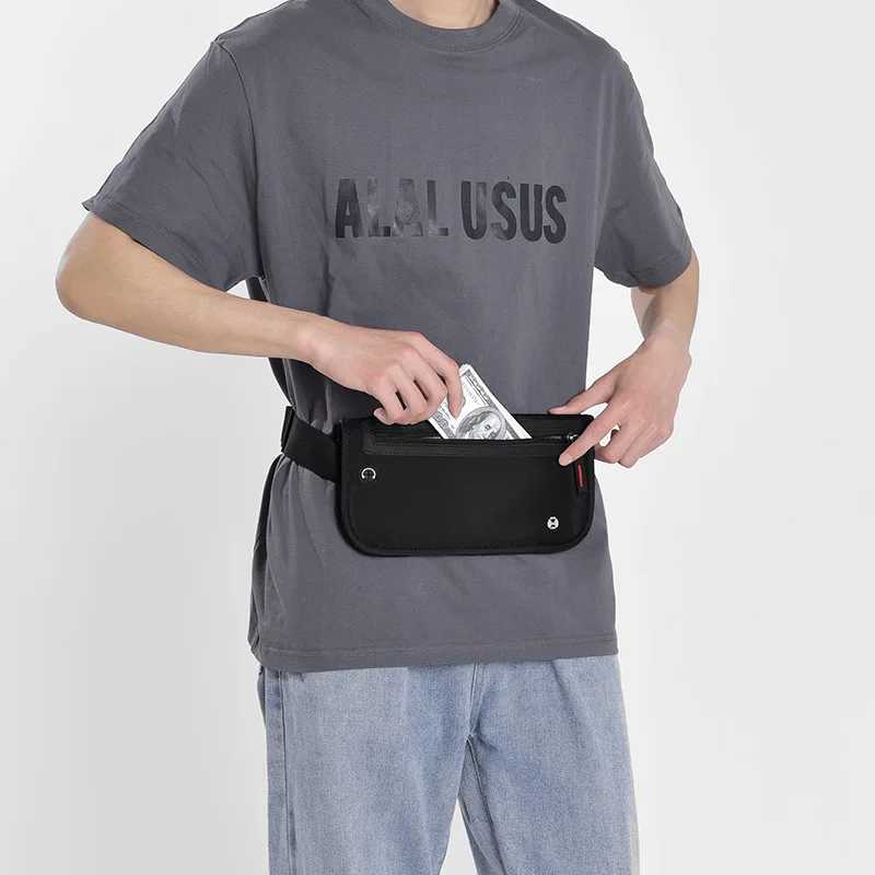 Passport bag anti-theft waist bag overseas travel bag security bag passport cover overseas travel bagT251126