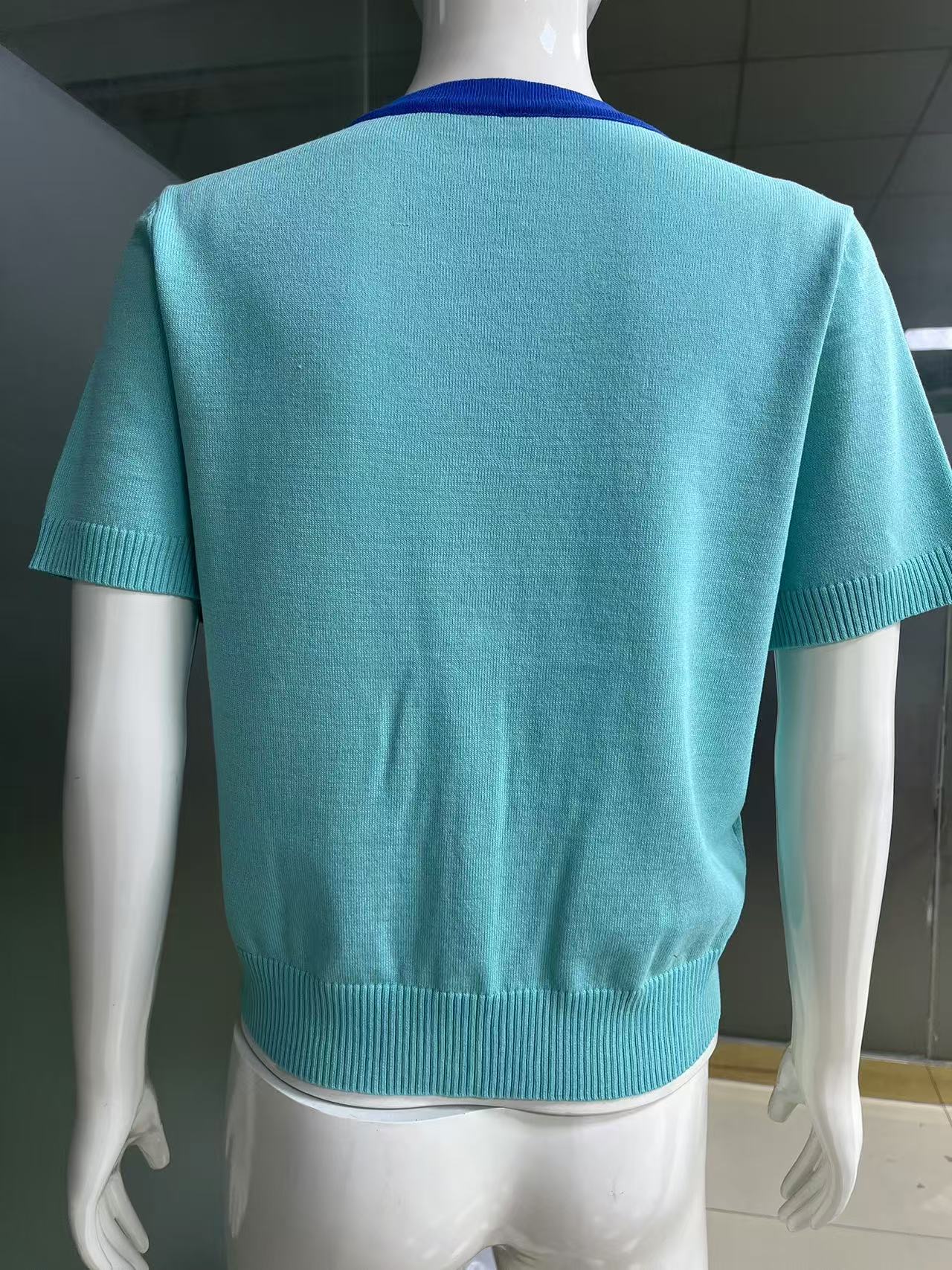 Elegant Ladies' Crochet Stitched Long Sleeve Top Support customized styles with complete options