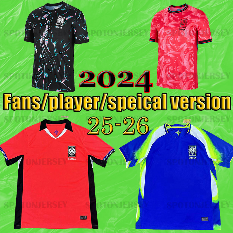 2025 South Korea soccer jerseys MEN KIDS KIT WOMEN H M SON national team KANGIN HWANG LEE fan player version 2024 football shirt korea jersey Training uniform