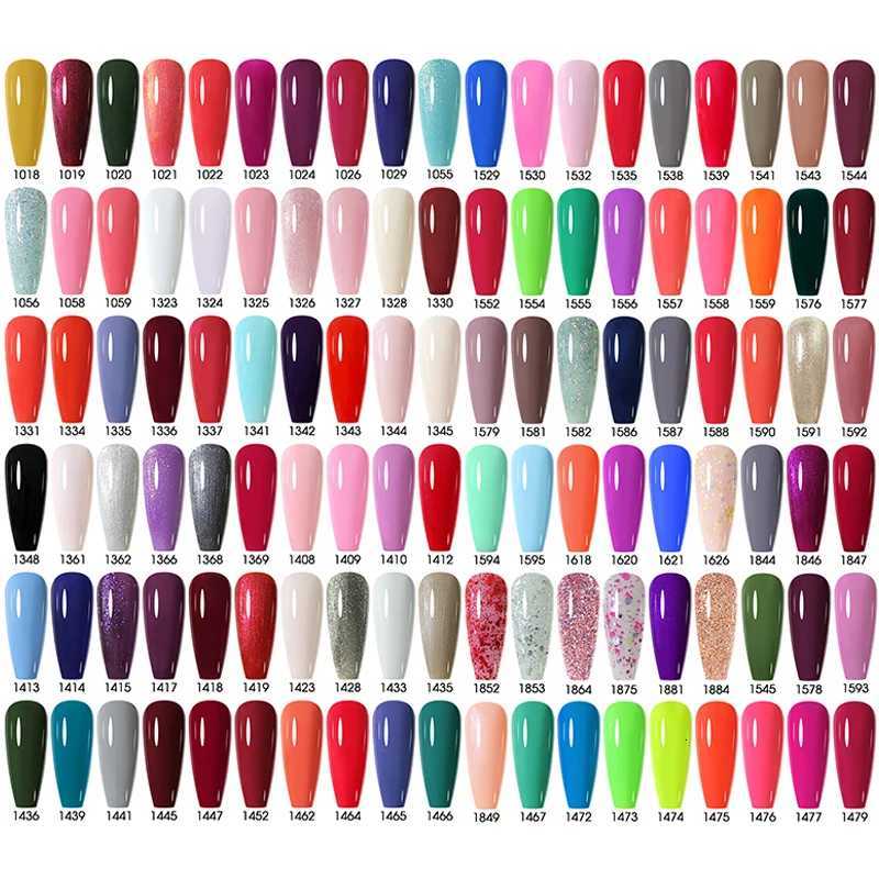 Clou Beaute 15ml Gel Nail Polish HEMA/TPO Free Vernis Semi Permanent UV LED Gel Nail Art No-Wipe Top Coat Manicure Gel PolishT251127