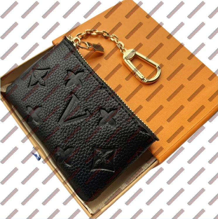 KEY POUCH M62650 POCHETTE Wallet CLES Designer Fashion Womens Men Ring Credit Card Holder Coin Purse Mini Bag Charm Accessories